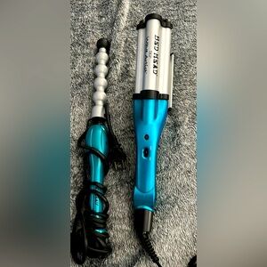 Bed Head Curling Wand and Crimping Set BRAND NEW